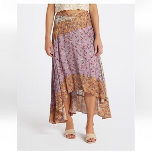 Daniel Rainn -  Patchwork Asymmetrical Skirt